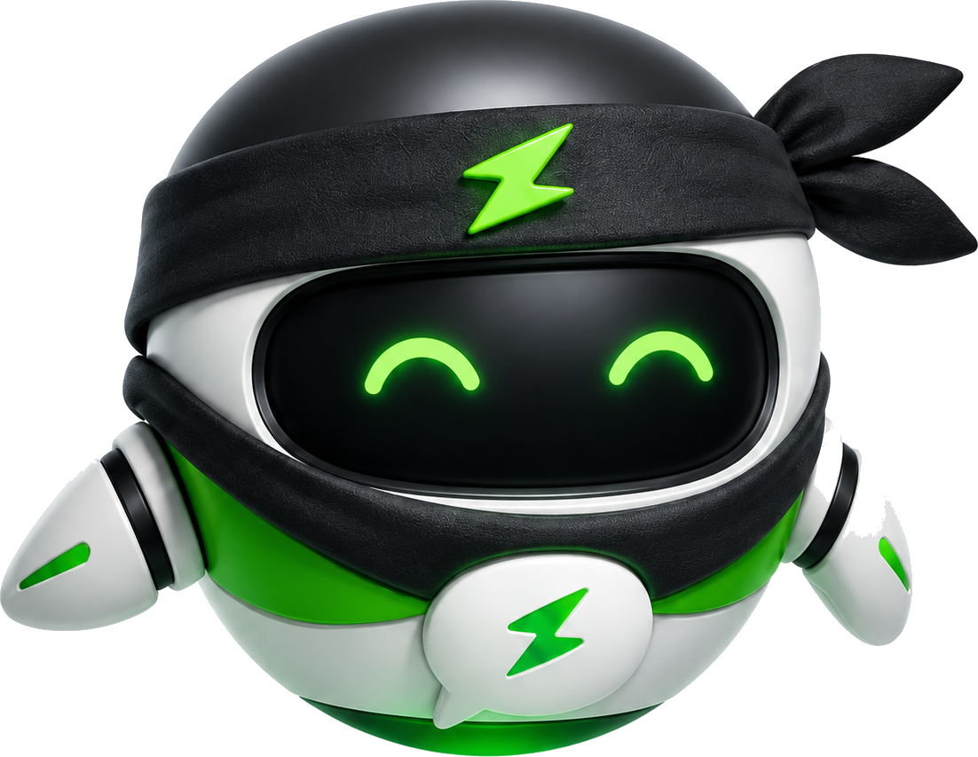 Mascote do Zapi Ninja